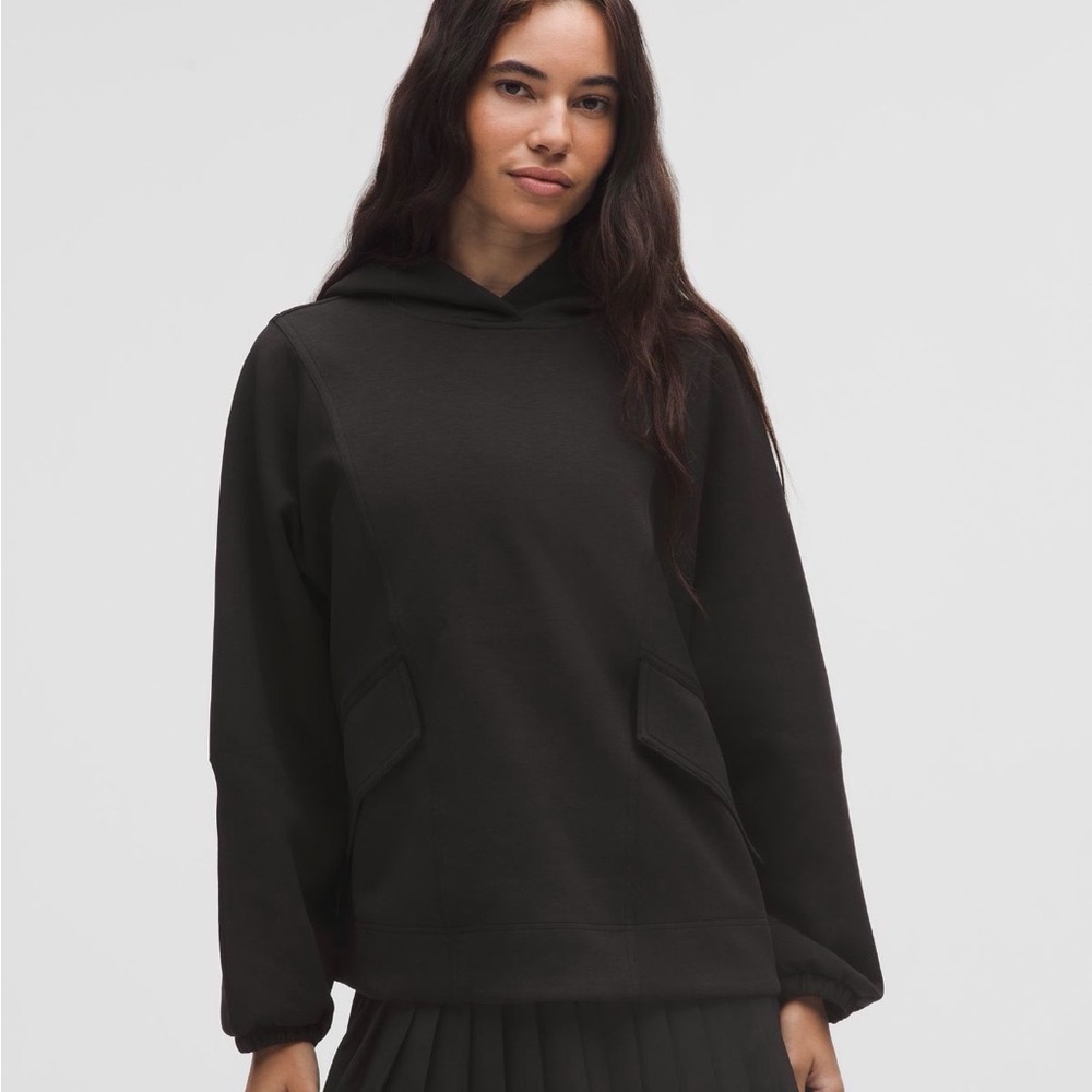 Lululemon hoodie super comfy great with leggings … color: Sequoia.